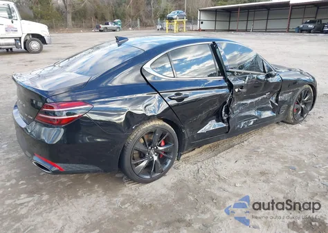 2022 Genesis G70 3.3T Awd from USA, damaged, VIN KMTG54TE1NU088539